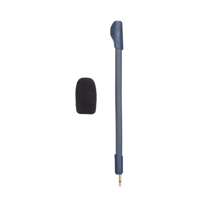 JBL Quantum 100 - Blue - Wired over-ear gaming headset with flip-up mic - Detailshot 7 image number null